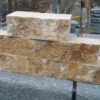 Piatra naturala - scapitat calcar Vistea pentru pereti, garduri, soclu, etc. Prelucrata manual bucata cu bucata ! Latime fixa, lungimi si grosimi variabile. Pret de producator !