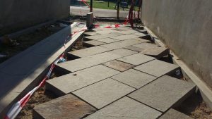 pavaje andezit 8 cm si rigole din andezit