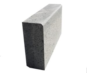 Bordura andezit mica , Terragrey Light, LLx15x6 cm, bizot