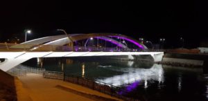 Borduri andezit Terragrey Light - Podul Centenarului Oradea